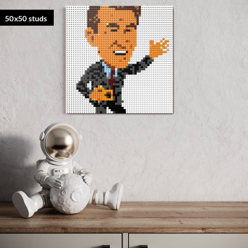 50*50studs, 40*40cm, 15,75*15,75inch