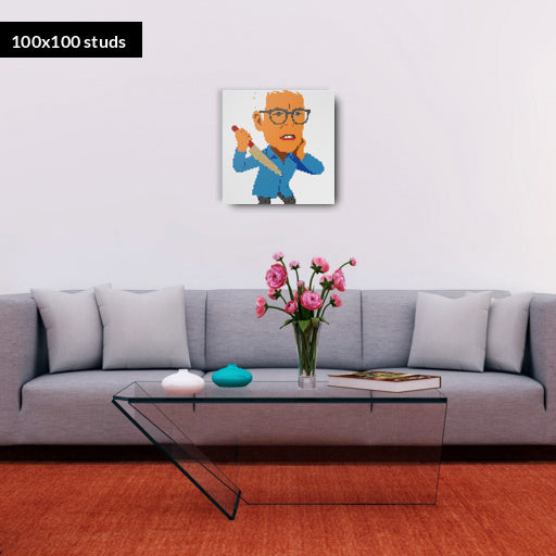 100*100studs, 80*80cm, 31,5*31,5inch