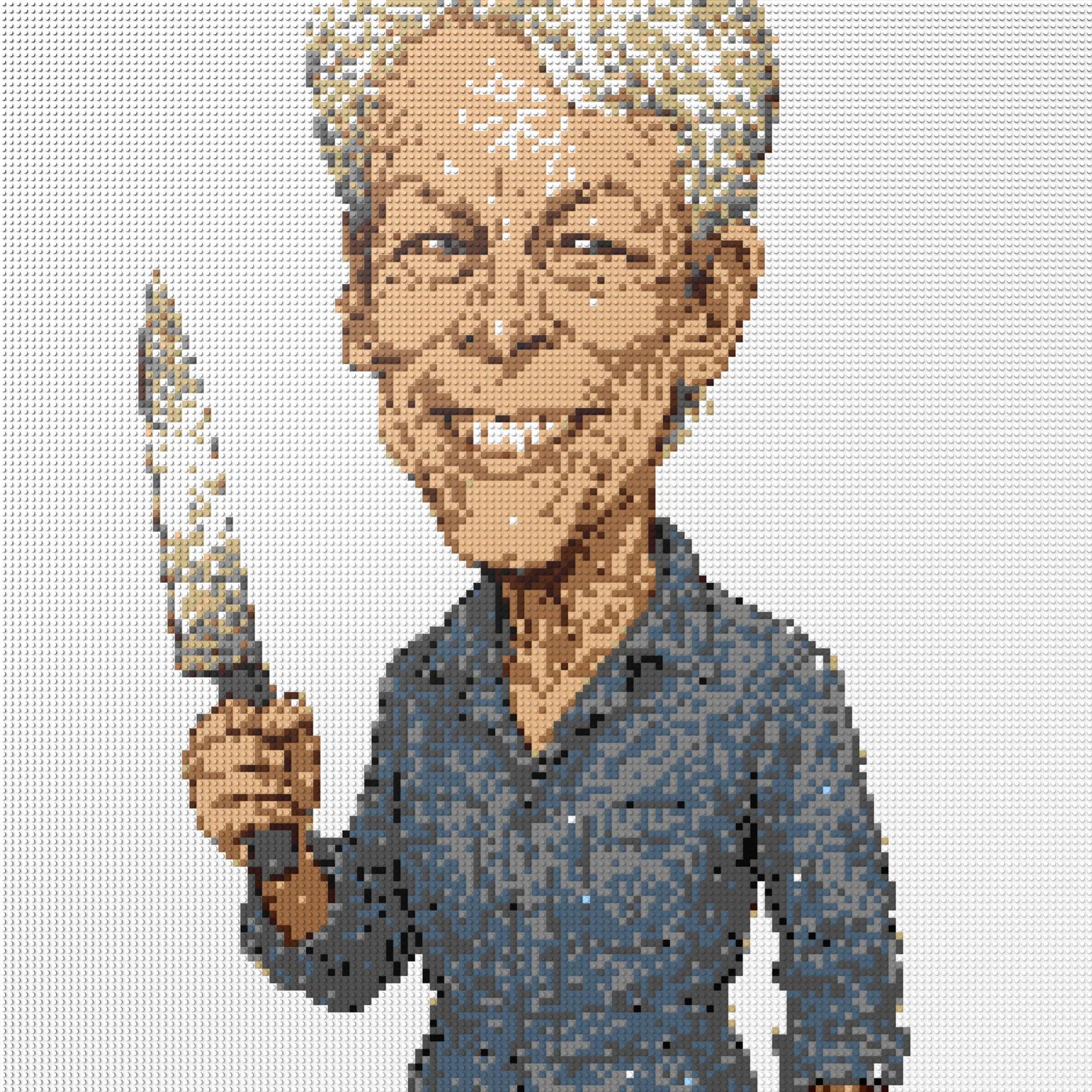 150*150studs, 120*120cm, 47,25*47,25inch