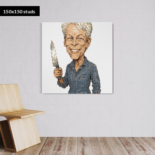 150*150studs, 120*120cm, 47,25*47,25inch