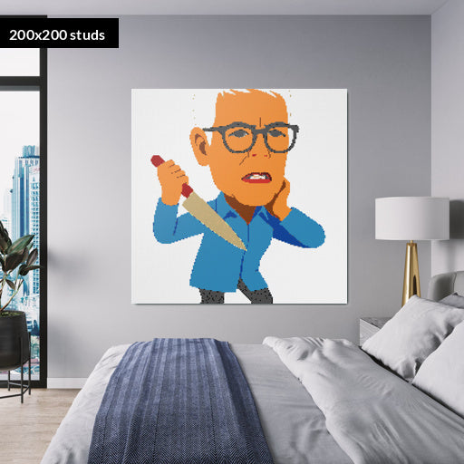 200*200studs, 160*160cm, 63*63inch