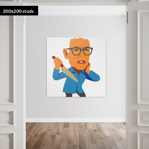 200*200studs, 160*160cm, 63*63inch