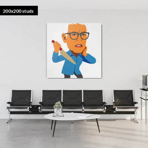 200*200studs, 160*160cm, 63*63inch