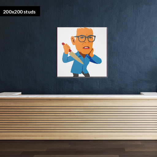 200*200studs, 160*160cm, 63*63inch