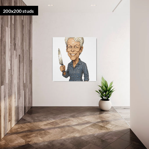 200*200studs, 160*160cm, 63*63inch