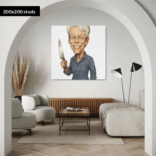 200*200studs, 160*160cm, 63*63inch