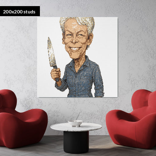 200*200studs, 160*160cm, 63*63inch