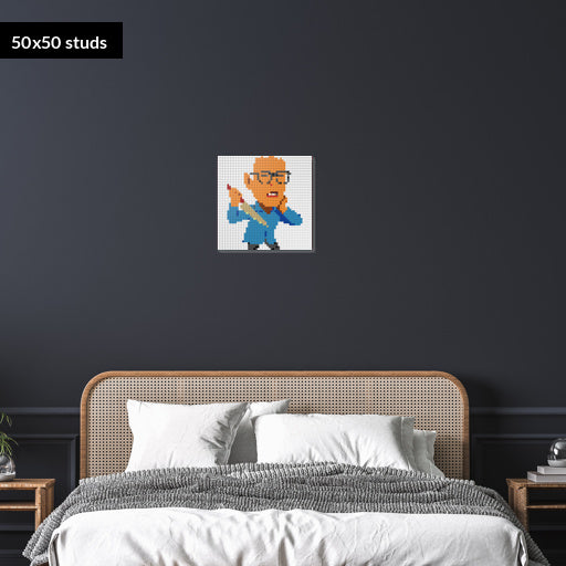 50*50studs, 40*40cm, 15,75*15,75inch