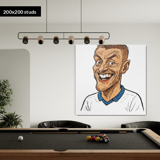 200*200studs, 160*160cm, 63*63inch