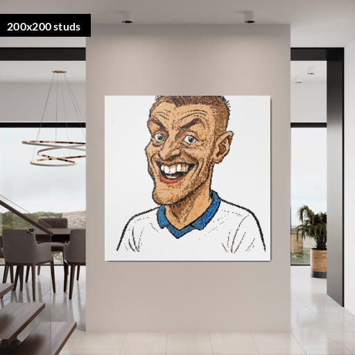 200*200studs, 160*160cm, 63*63inch