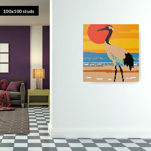 100*100studs, 80*80cm, 31,5*31,5inch