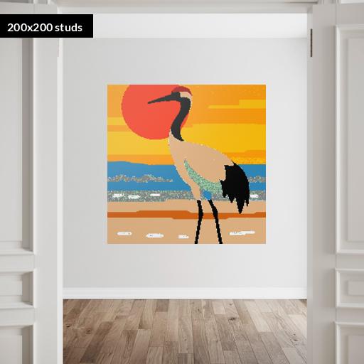 200*200studs, 160*160cm, 63*63inch
