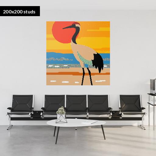 200*200studs, 160*160cm, 63*63inch