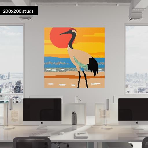 200*200studs, 160*160cm, 63*63inch