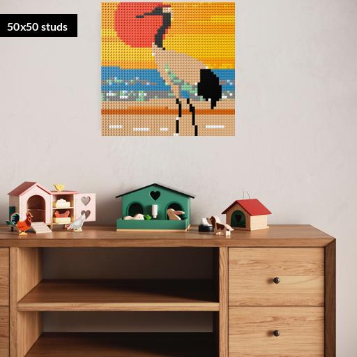 50*50studs, 40*40cm, 15,75*15,75inch