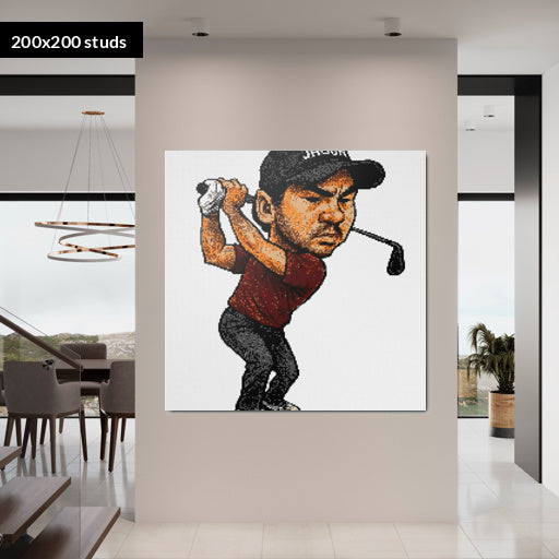 200*200studs, 160*160cm, 63*63inch