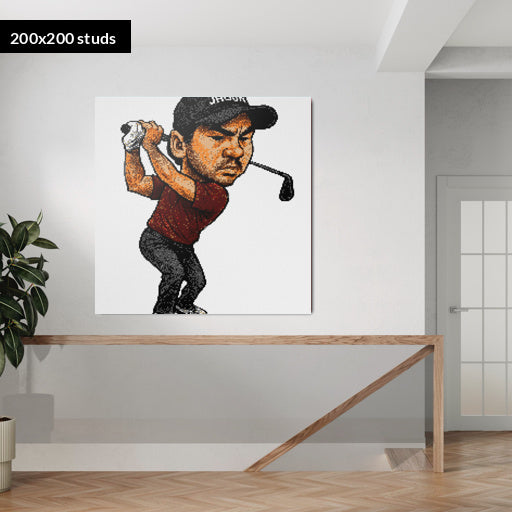 200*200studs, 160*160cm, 63*63inch