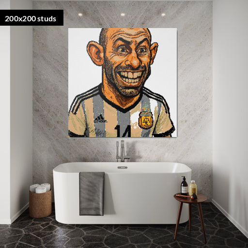 200*200studs, 160*160cm, 63*63inch