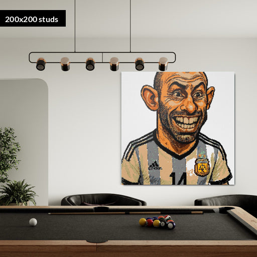 200*200studs, 160*160cm, 63*63inch