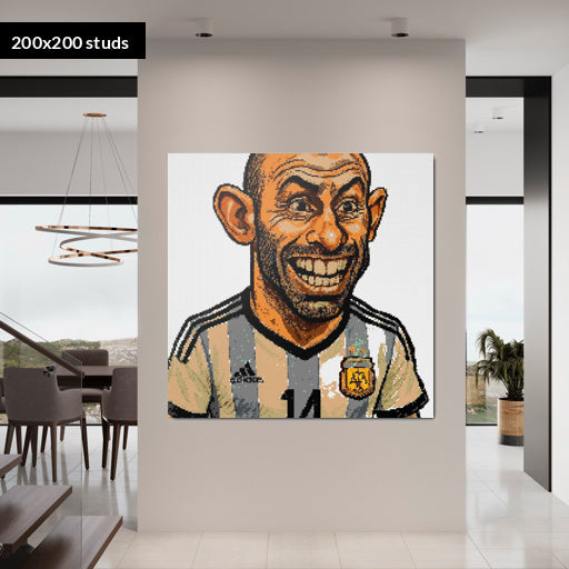 200*200studs, 160*160cm, 63*63inch