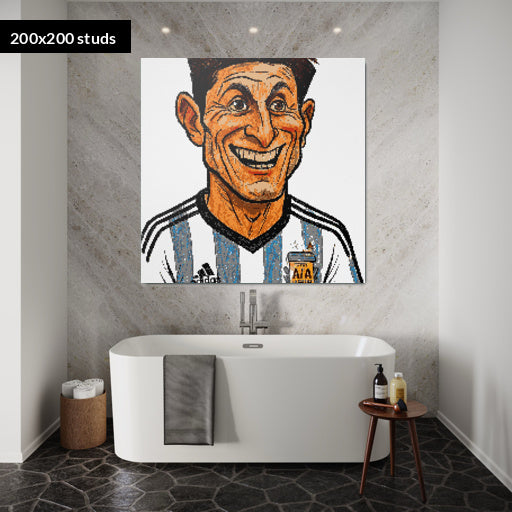 200*200studs, 160*160cm, 63*63inch