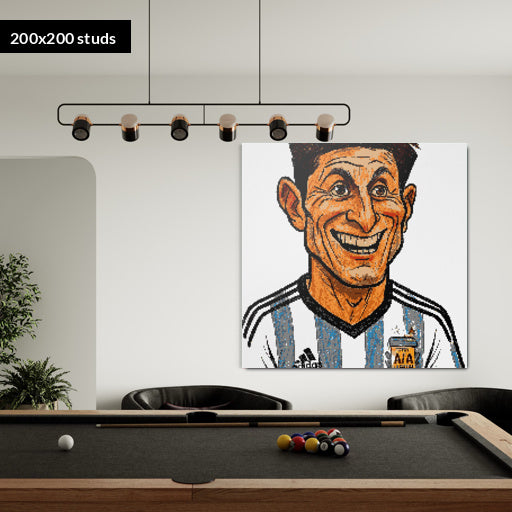 200*200studs, 160*160cm, 63*63inch