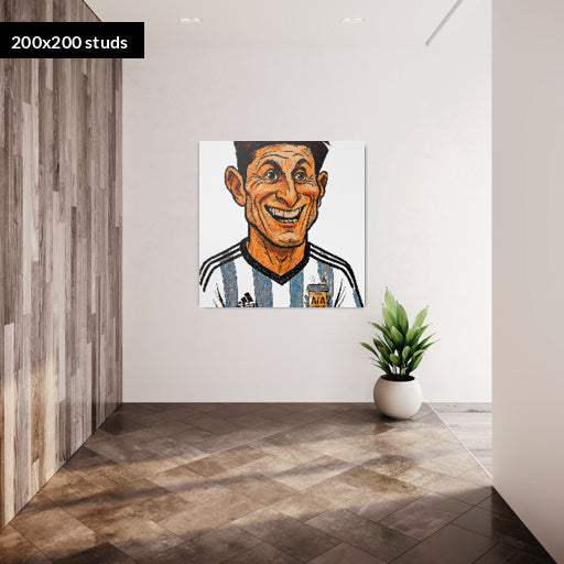 200*200studs, 160*160cm, 63*63inch