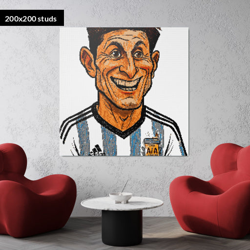 200*200studs, 160*160cm, 63*63inch