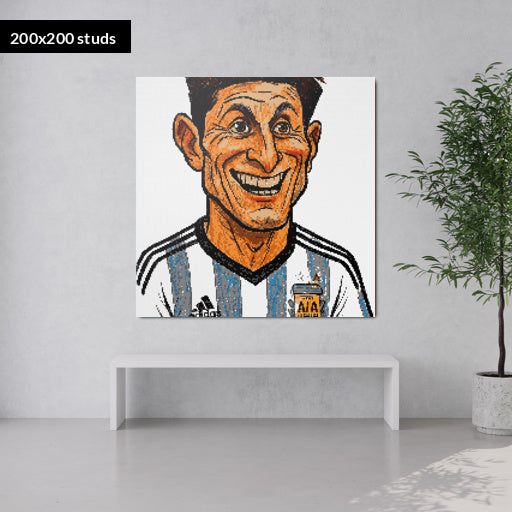 200*200studs, 160*160cm, 63*63inch