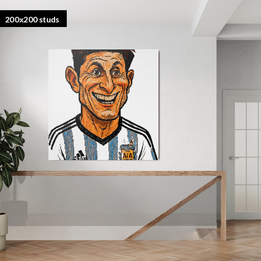 200*200studs, 160*160cm, 63*63inch