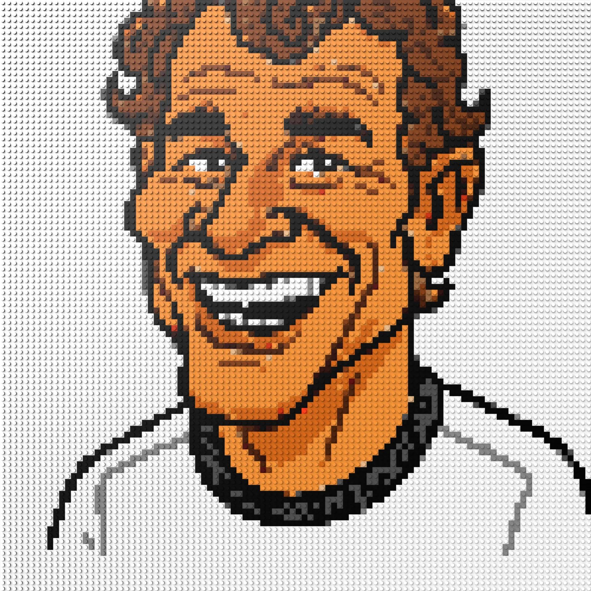 100*100studs, 80*80cm, 31,5*31,5inch