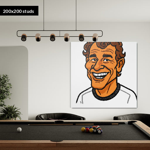 200*200studs, 160*160cm, 63*63inch