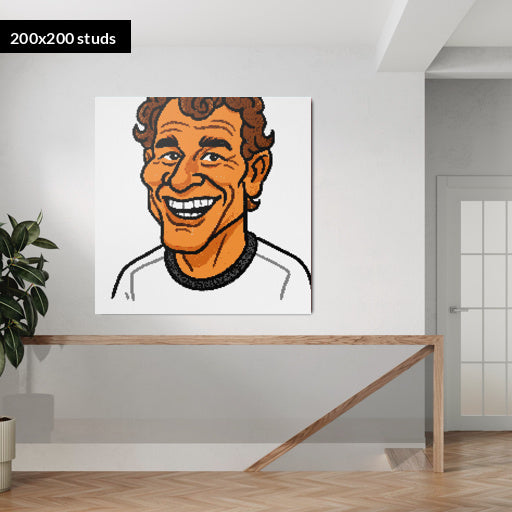 200*200studs, 160*160cm, 63*63inch