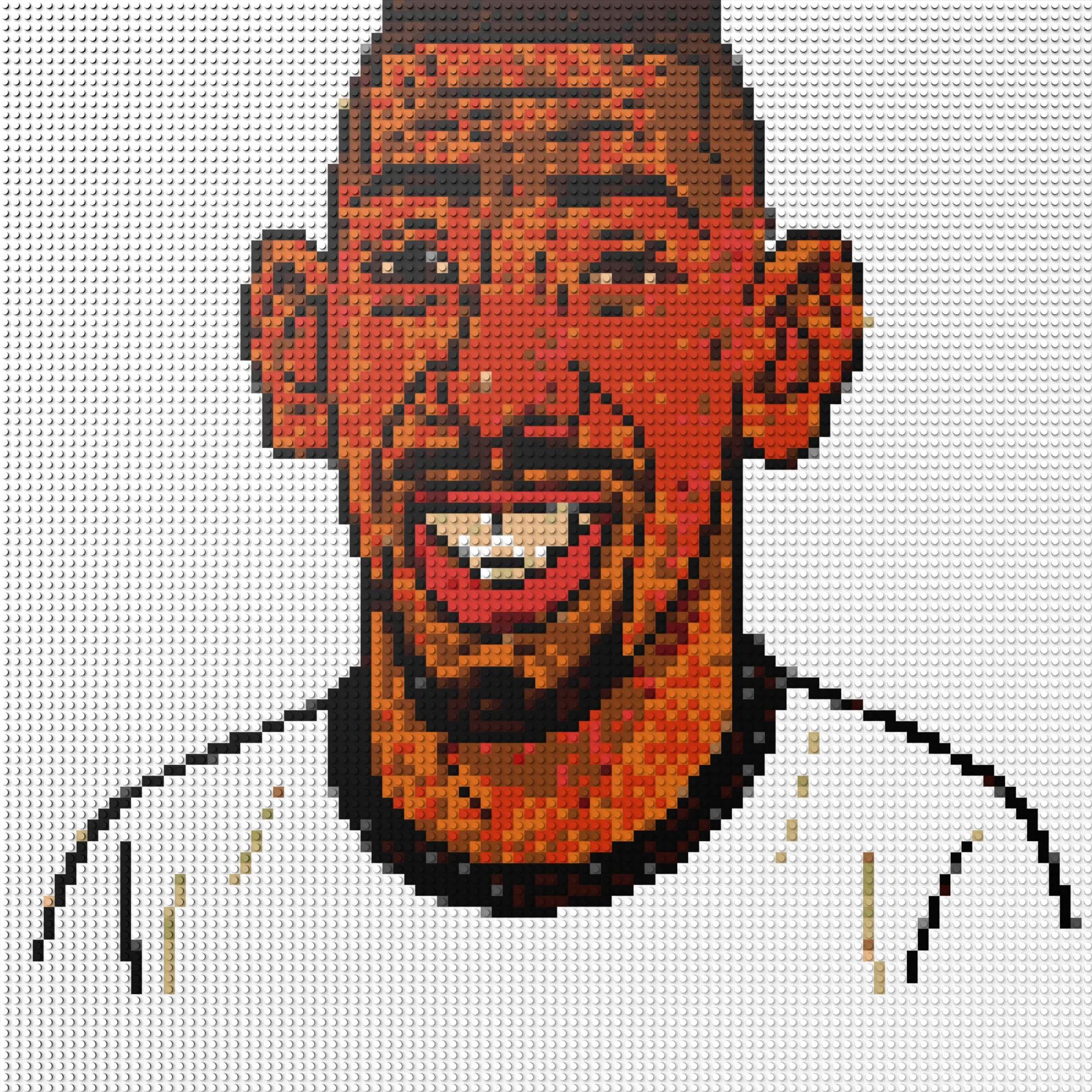 100*100studs, 80*80cm, 31,5*31,5inch