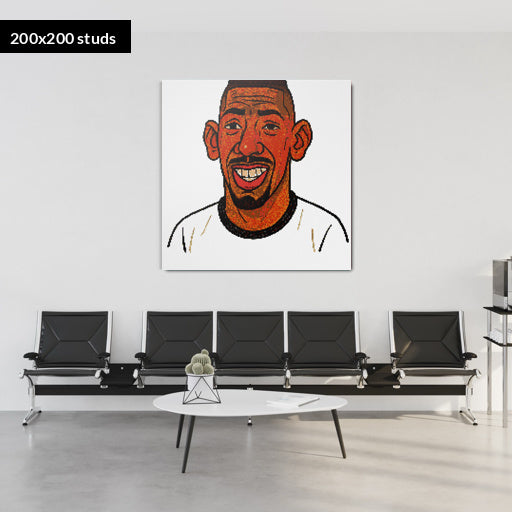 200*200studs, 160*160cm, 63*63inch