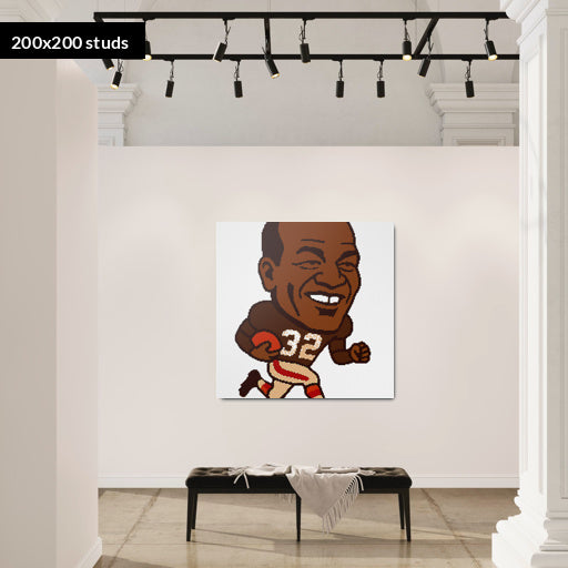 200*200studs, 160*160cm, 63*63inch