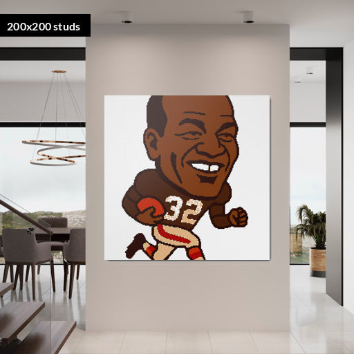200*200studs, 160*160cm, 63*63inch