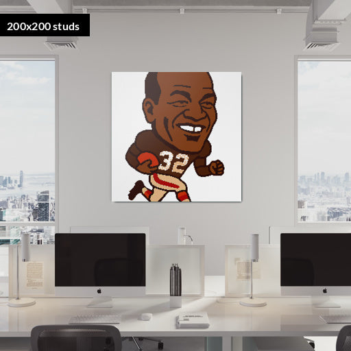 200*200studs, 160*160cm, 63*63inch