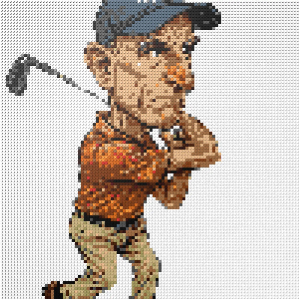 100*100studs, 80*80cm, 31,5*31,5inch