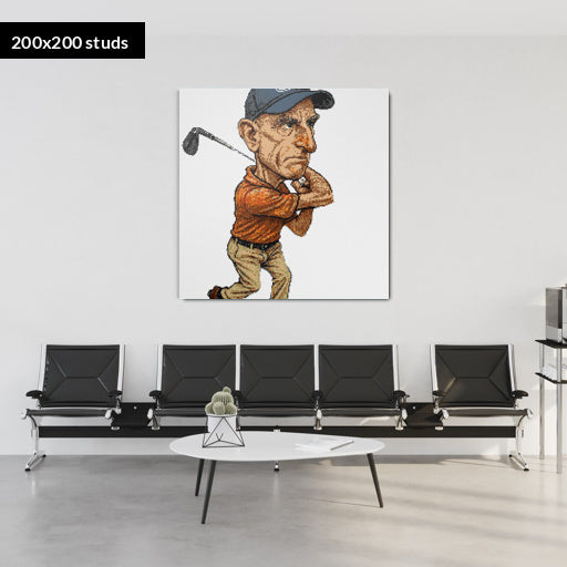 200*200studs, 160*160cm, 63*63inch