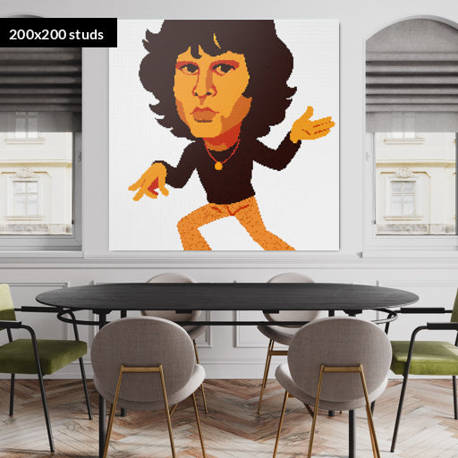 200*200studs, 160*160cm, 63*63inch