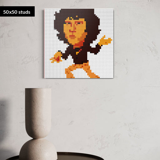 50*50studs, 40*40cm, 15,75*15,75inch