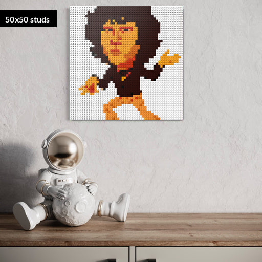 50*50studs, 40*40cm, 15,75*15,75inch