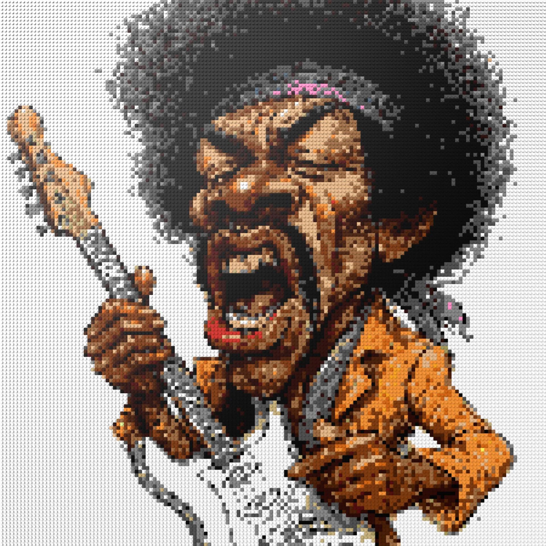 150*150studs, 120*120cm, 47,25*47,25inch