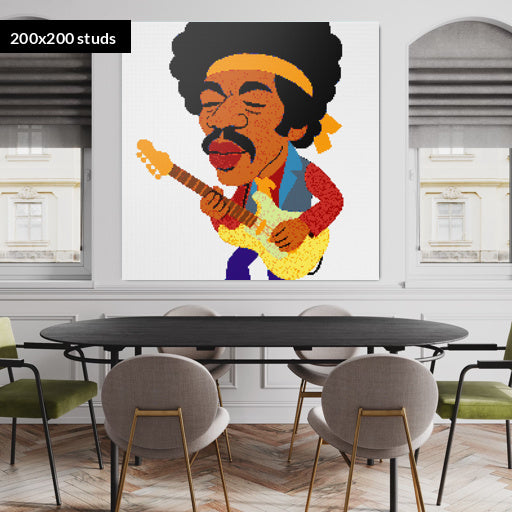 200*200studs, 160*160cm, 63*63inch