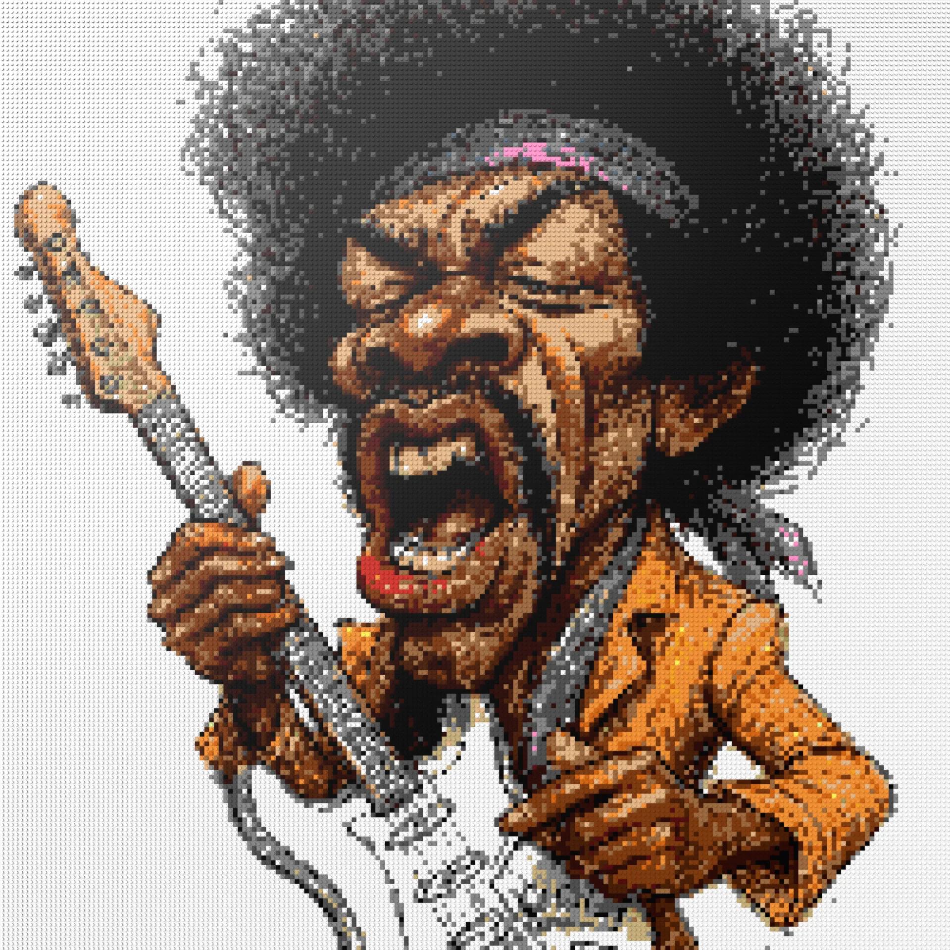 200*200studs, 160*160cm, 63*63inch