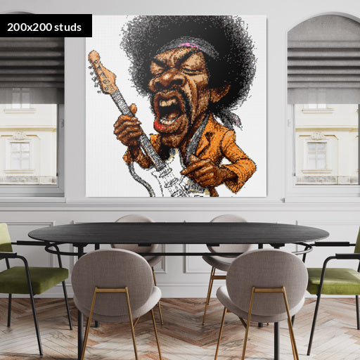 200*200studs, 160*160cm, 63*63inch