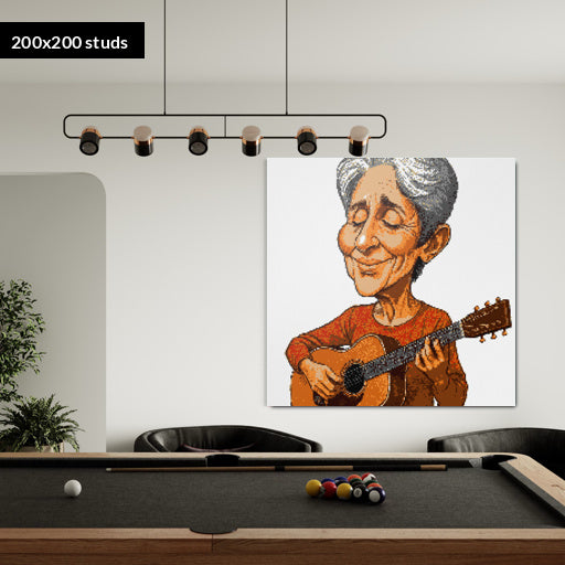 200*200studs, 160*160cm, 63*63inch