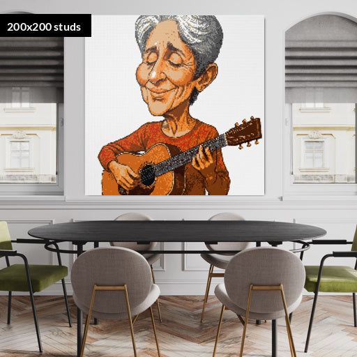 200*200studs, 160*160cm, 63*63inch