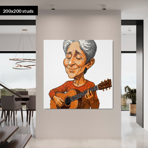 200*200studs, 160*160cm, 63*63inch